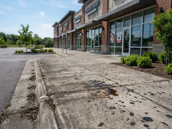 Commercial Pressure Washing before