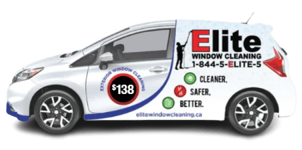 Elite Window Cleaning service vehicle